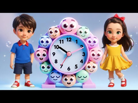 Clock Clock Clock ⏰ Música do Relógio 🎵 Música Infantil Turminha Hoje é dia de Marias