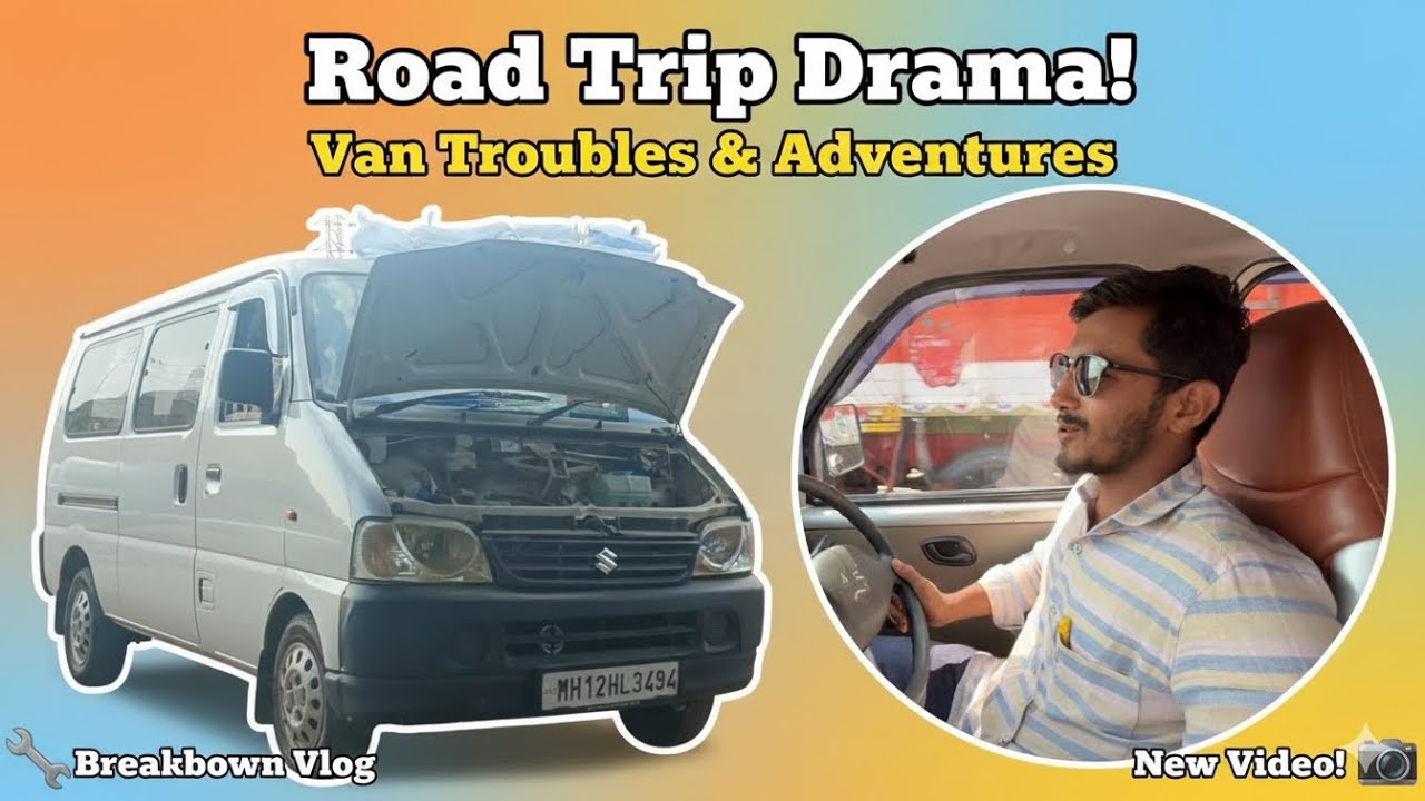 Road Trip Drama Van Troubles & Adventure Aaj hemari gadi Khrab hui @Ab jaleel vlogs 