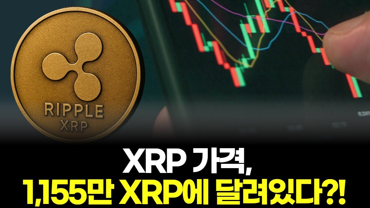 XRP 가격, 1,155만 XRP에 달려있다?!