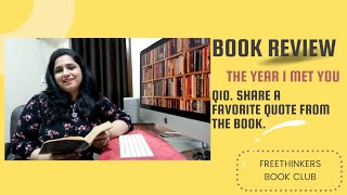 Book Review| The Year I Met You| Cecelia Ahern