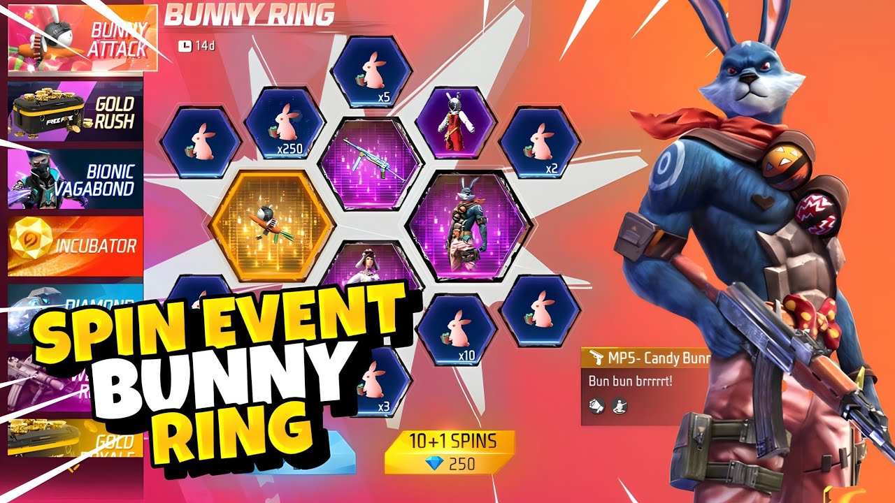 Event Bunny Ring Habis Dekat 3.000 Diamond ?? Review Mp5 Candy Bunny Di ...