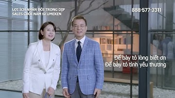 Umeken 2025 End of Year Sale (A) - LỢI ÍCH NHÂN ĐÔI TRONG DỊP SALES CUỐI NĂM từ UMEKEN