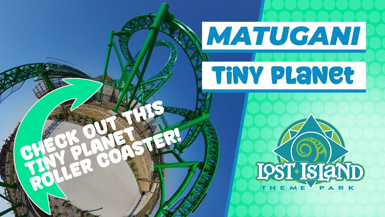 Matugani You've NEVER seen a ROLLER COASTER like this! Check out Lost Island's ...