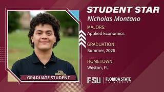 Student Star: Nicholas Montano