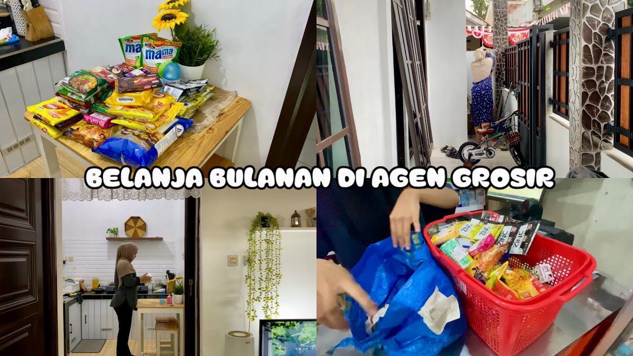 BELANJA BULANAN DI AGEN GROSIR