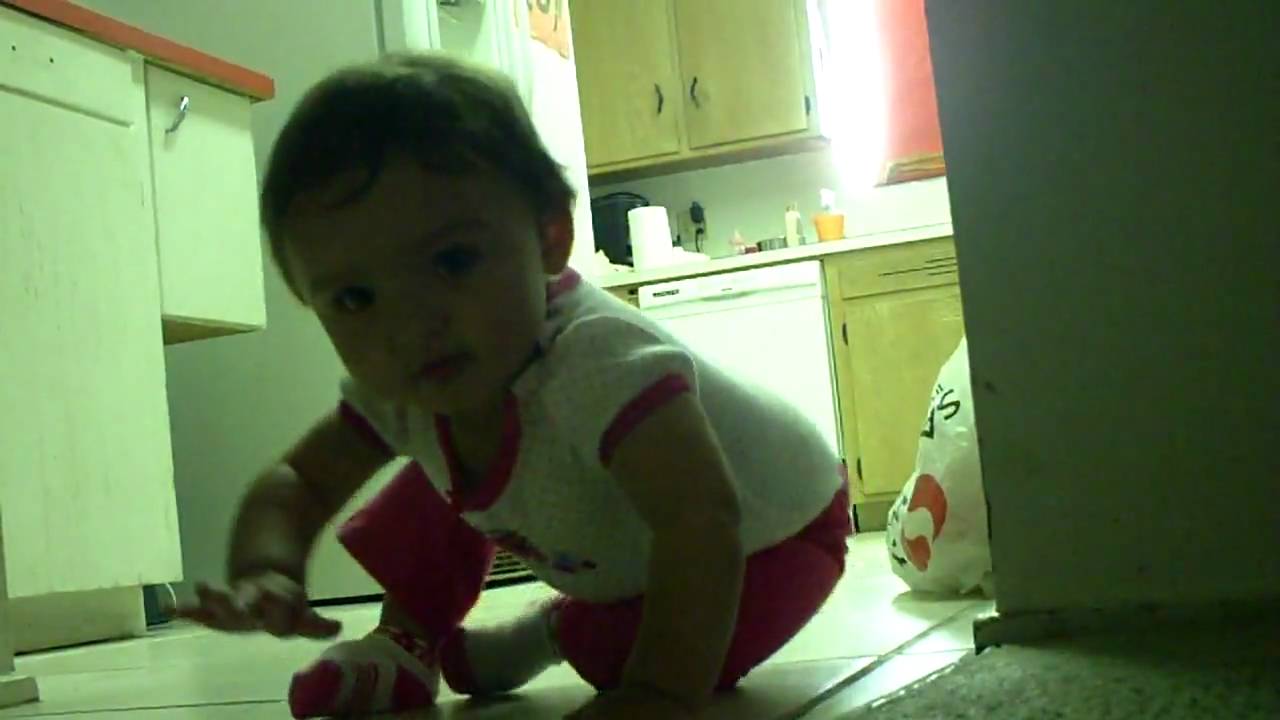 Janae exploring nana's house YouTube