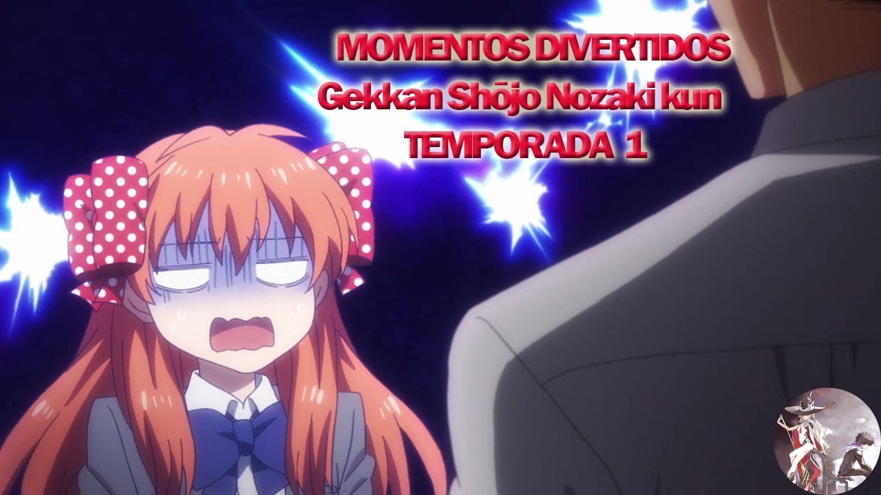 MOMENTOS DIVERTIDOS GEKKAN SHOUJO NOZAKI KUN