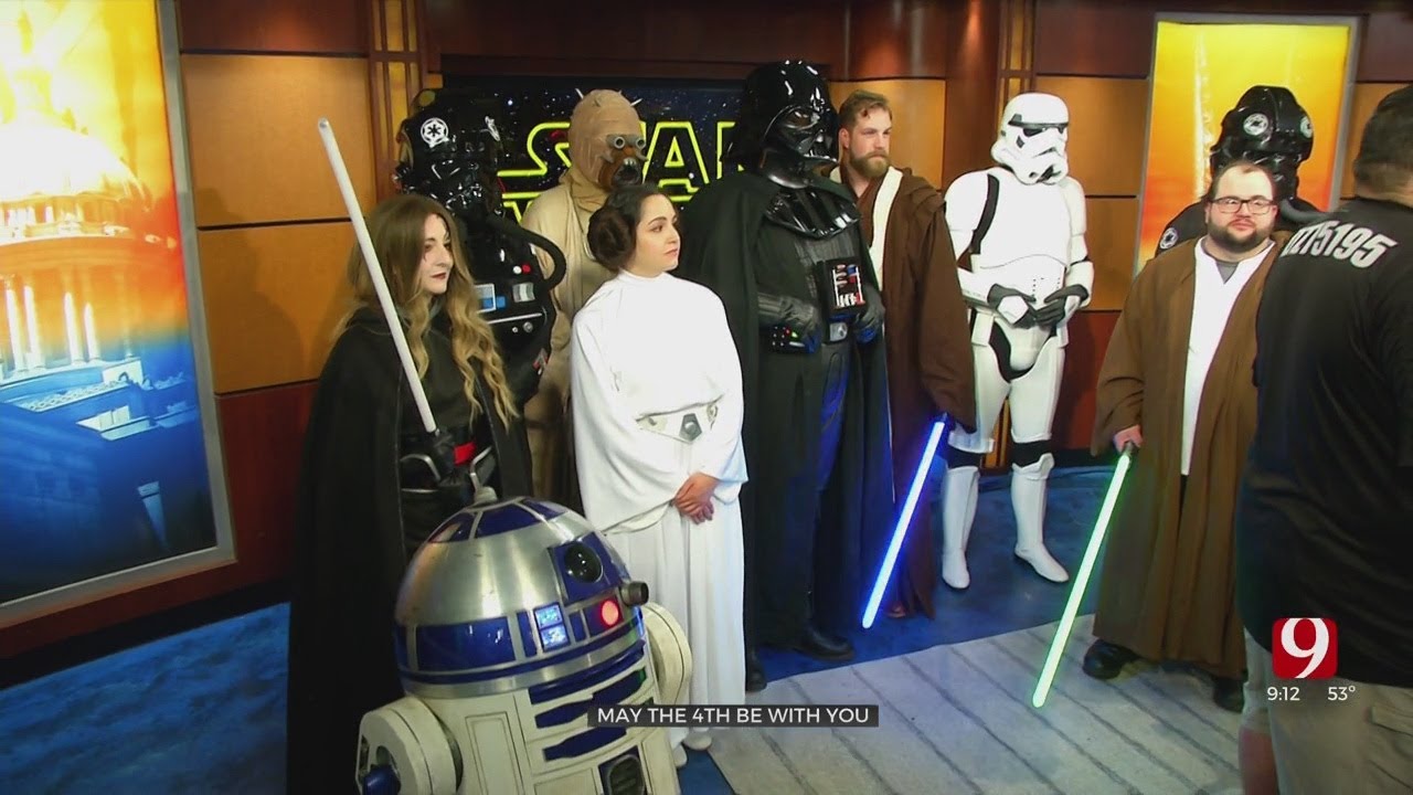 News 9 This Morning Celebrates Star Wars Day