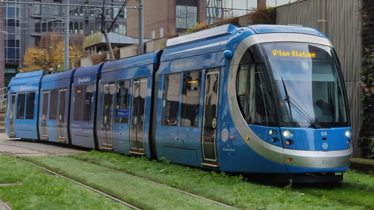 Trams in Birmingham, November 2025