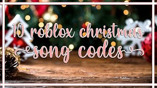 10 christmas song codes! || stariia