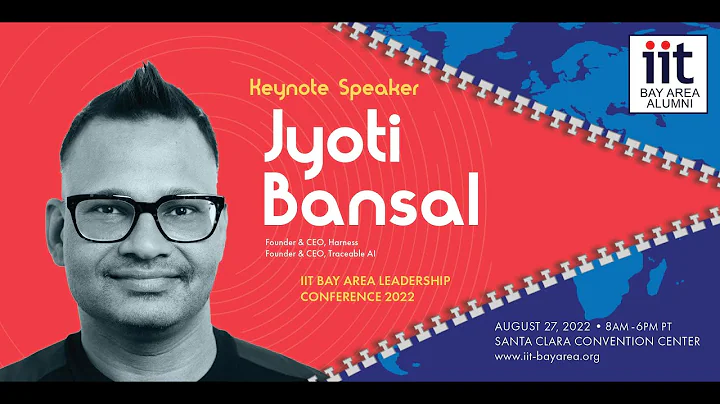 Jyoti Bansal Keynote, CEO - Harness, Tracaeable AI...