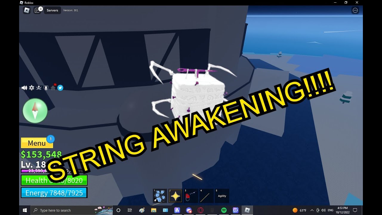 String Awakening Blox Fruits YouTube