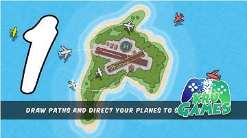 Planes Control - (ATC) Tower Air Traffic Control Gameplay #1 All Levels (Android, IOS)