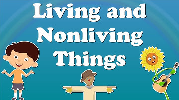 Living and Nonliving Things | #aumsum #kids #science #education #children