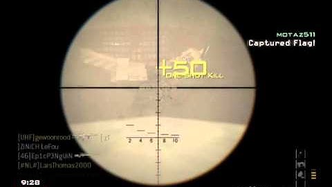 MW3-Quickscoping On Hardhat