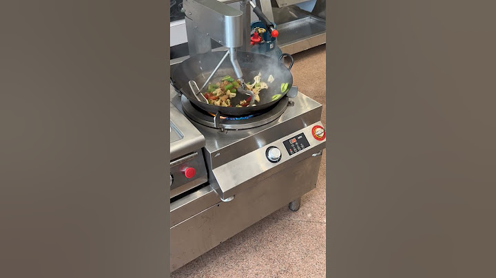 automatic robot wok, help chef cook fast and cook easier!