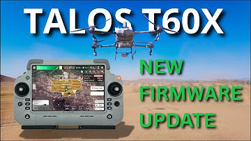 Talos T60X Firmware Update – Merging Fields, Multi-Plotting, Custom Routes & More
