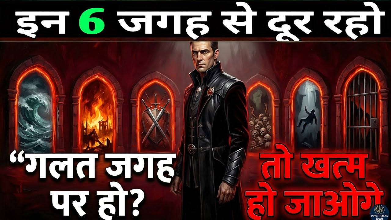 6 जगह जो तुम्हारा जीवन बर्बाद कर देंगे — Machiavelli's Warning