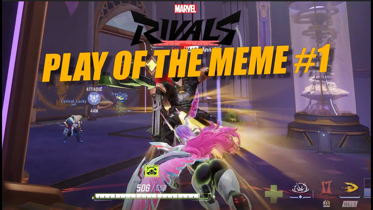 Marvel Rivals PLAY OF THE MEME #1 - YouTube