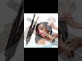 2 In 1 헤어 스트레이트 너 &amp; 컬러 소형 플랫 아이언 세라믹 헤어 크림 퍼 주름진 짧은 머리 스트레이트 닝 컬링 스타일링 도구
