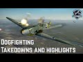 Dogfighting Takedowns and Highlights - World War II Combat Flight Simulator IL2 Sturmovik V1