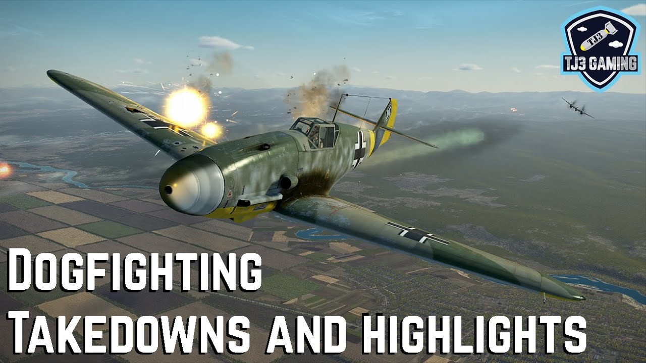 Dogfighting Takedowns and Highlights World War II Combat Flight