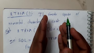 30 Functions in SQL String functions