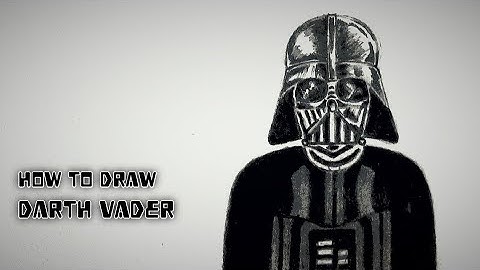 Learn How To Draw Darth Vader - Beginners Tutorial