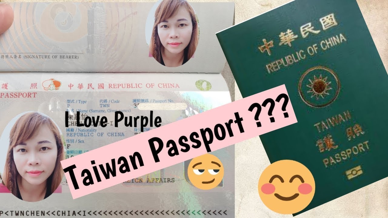 taiwan passport travel to canada