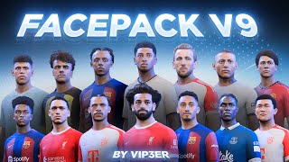 FacePack V9 (AIO) By ViP3eR For FIFA23 (FREE)   Tutorial | TU17.1