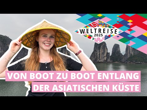 AIDAdiva Weltreise 2025 | Vlog Nr. 13 mit Johanna | Von Boot zu Boot entlang der asiatischen Küste