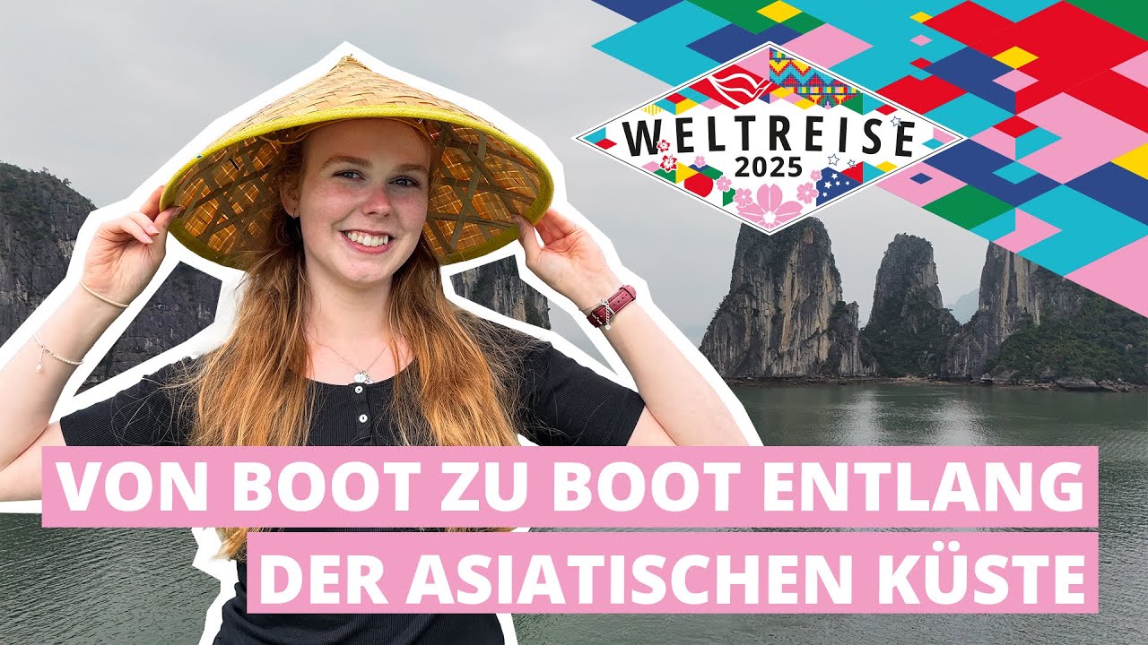 AIDAdiva Weltreise 2025 | Vlog Nr. 13 mit Johanna | Von Boot zu Boot entlang der asiatischen Küste