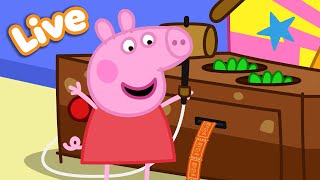 🔴 LIVE 24/7: Peppa Pig Plays Games! ♥️👾 | Peppa Pigs Pretend Play | Peppa Pig Tales | FULL EPISODES