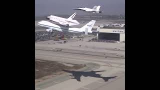 747 Shuttle Low Pass #space #shuttle #nasa