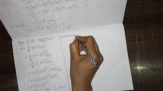 moment generating function of geometric distribution//semester 2 //kakatiya university.