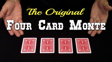 4 Card Monte (The Original) ~ An In-Depth Tutorial