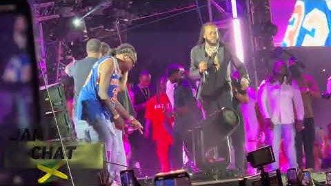 Skeng Shocked Tommy Lee & Vybz Kartel When Him Jump Out Like A Monster, Freedom Street, Live