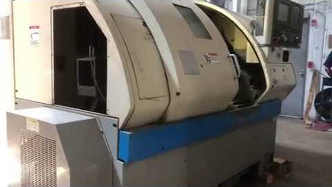 1998 Okuma Crown 762S-BB Big Bore CNC Lathe OSP 700L 10" Chuck Chip Conveyor EZ32653