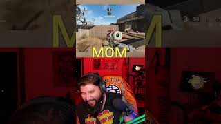 Kid got busted by his mom