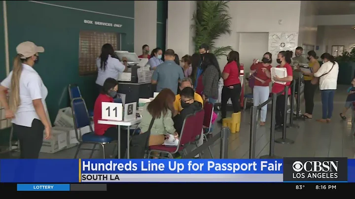 Post Office Holding Passport Fairs