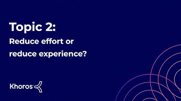 Reduce effort or reduce experience? | [Video Series] 3 Omnichannel Fails and How to Fix Them