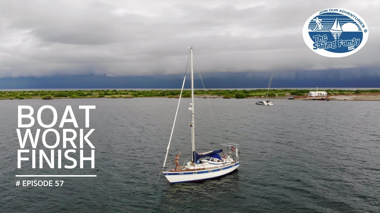 Boat work finish (The Sailing Family) Ep.57