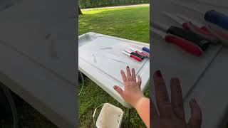 Rabbit Dispatching Set Up.