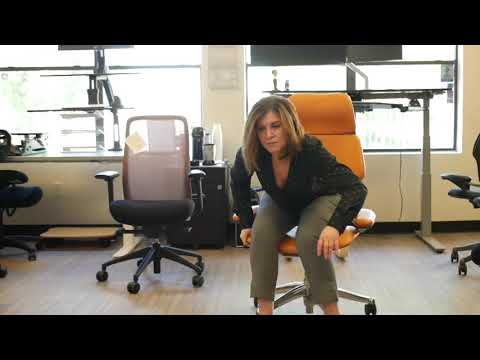 فيديو: كيف تقوم بضبط كرسي Humanscale Freedom؟