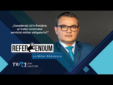 Referendum – Reintroducerea serviciul militar obligatoriu | a doua parte (@TVR1)