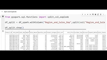 Pyspark - Split + Explode
