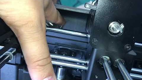 X axis end stop switch