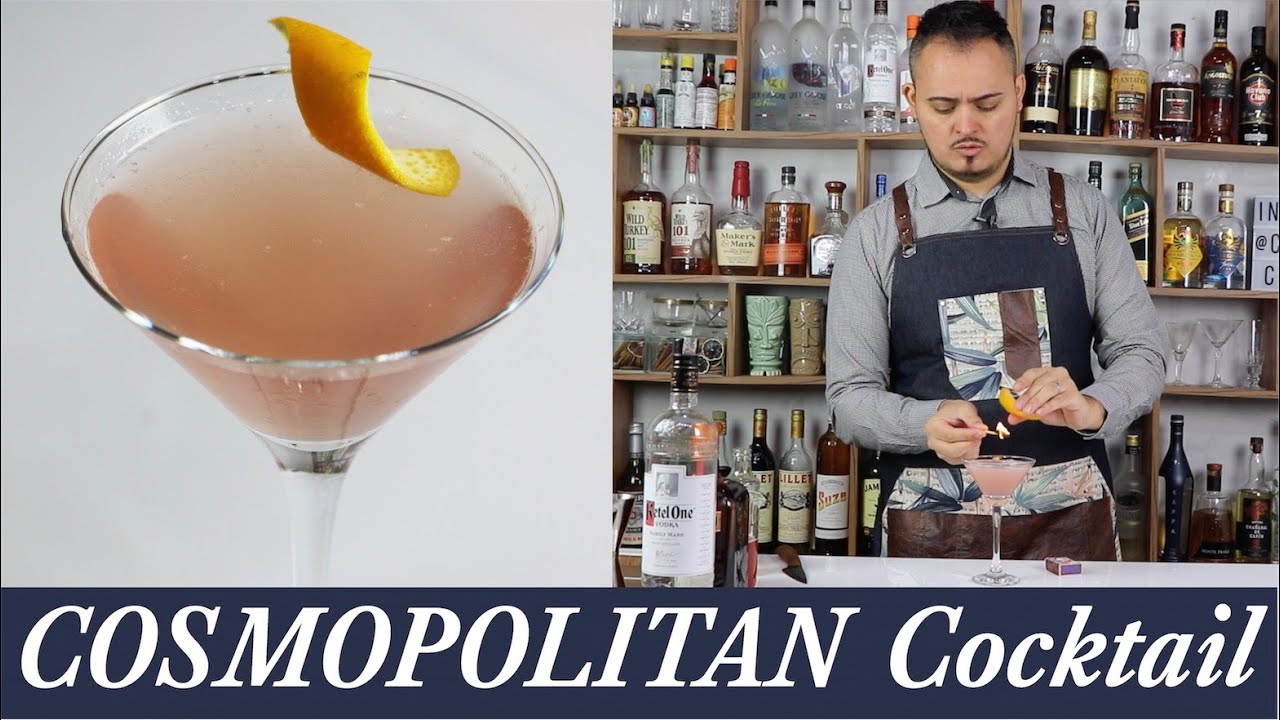 Como fazer Cosmopolitan Coquetel com Vodka