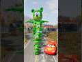 Big McQueen vs Small McQueen CRASH 💥 BeamNG Drive #shorts