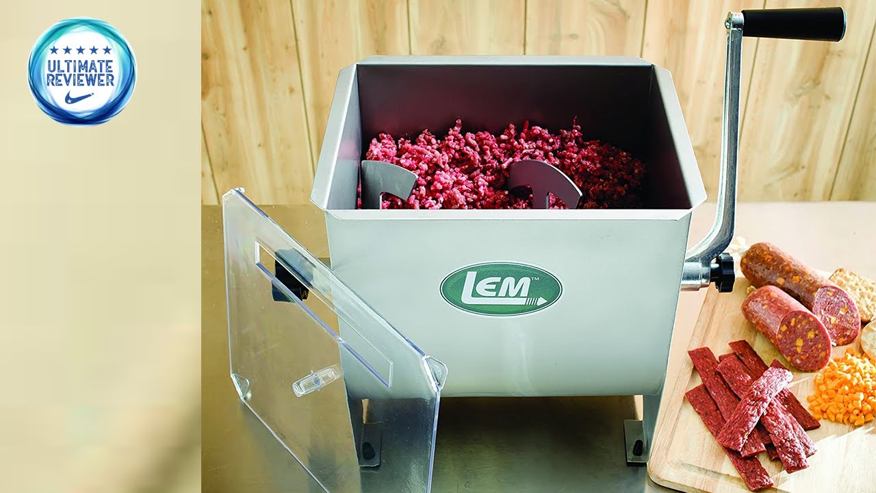 Hakka 40 lbs./20 L Capacity Tilt Tank Manual Meat Mixers
